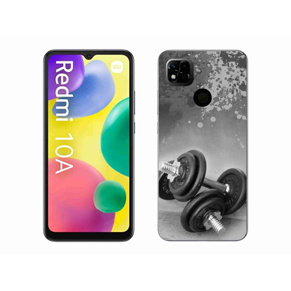 Gelový kryt mmCase na Xiaomi Redmi 10A - činky 1