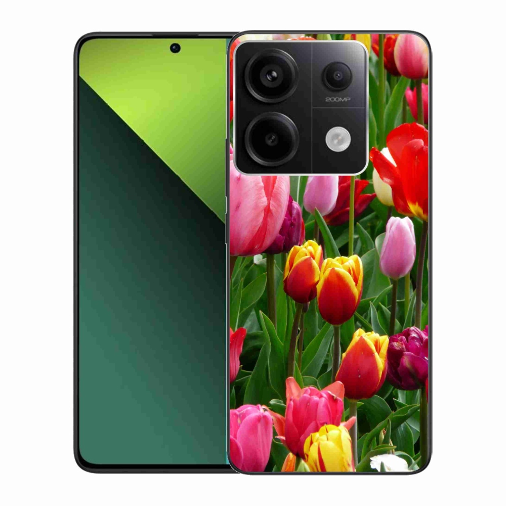 Gelový kryt mmCase na Xiaomi Redmi Note 13 Pro 5G/Poco X6 5G - tulipány