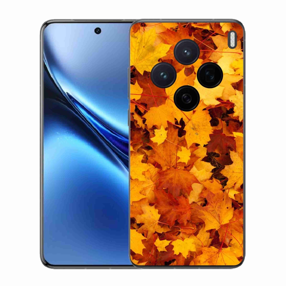 Gelový kryt mmCase na Vivo X200 5G - javorové listy