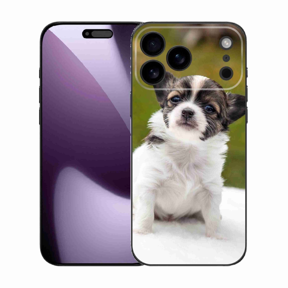 Gelový kryt mmCase na iPhone 17 Pro Max - čivava 4