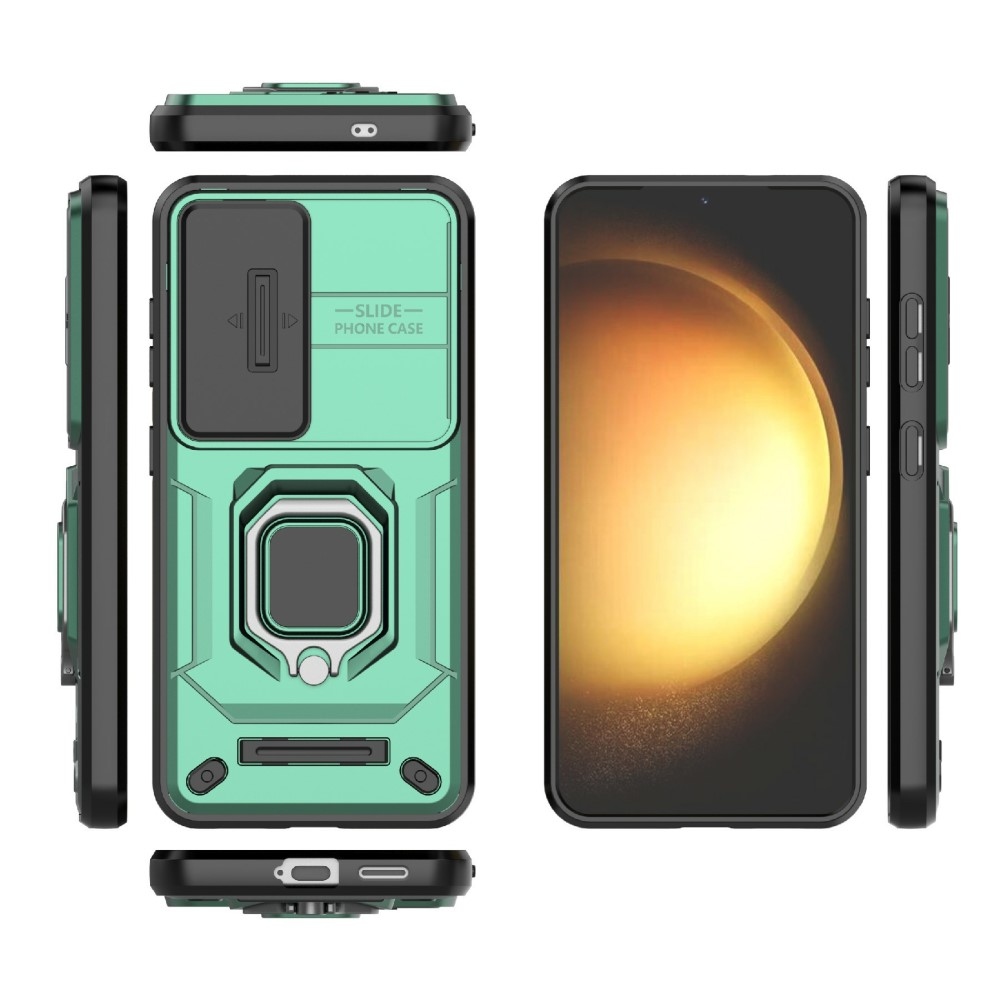 Lens odolný kryt na Samsung Galaxy A56 5G - zelený