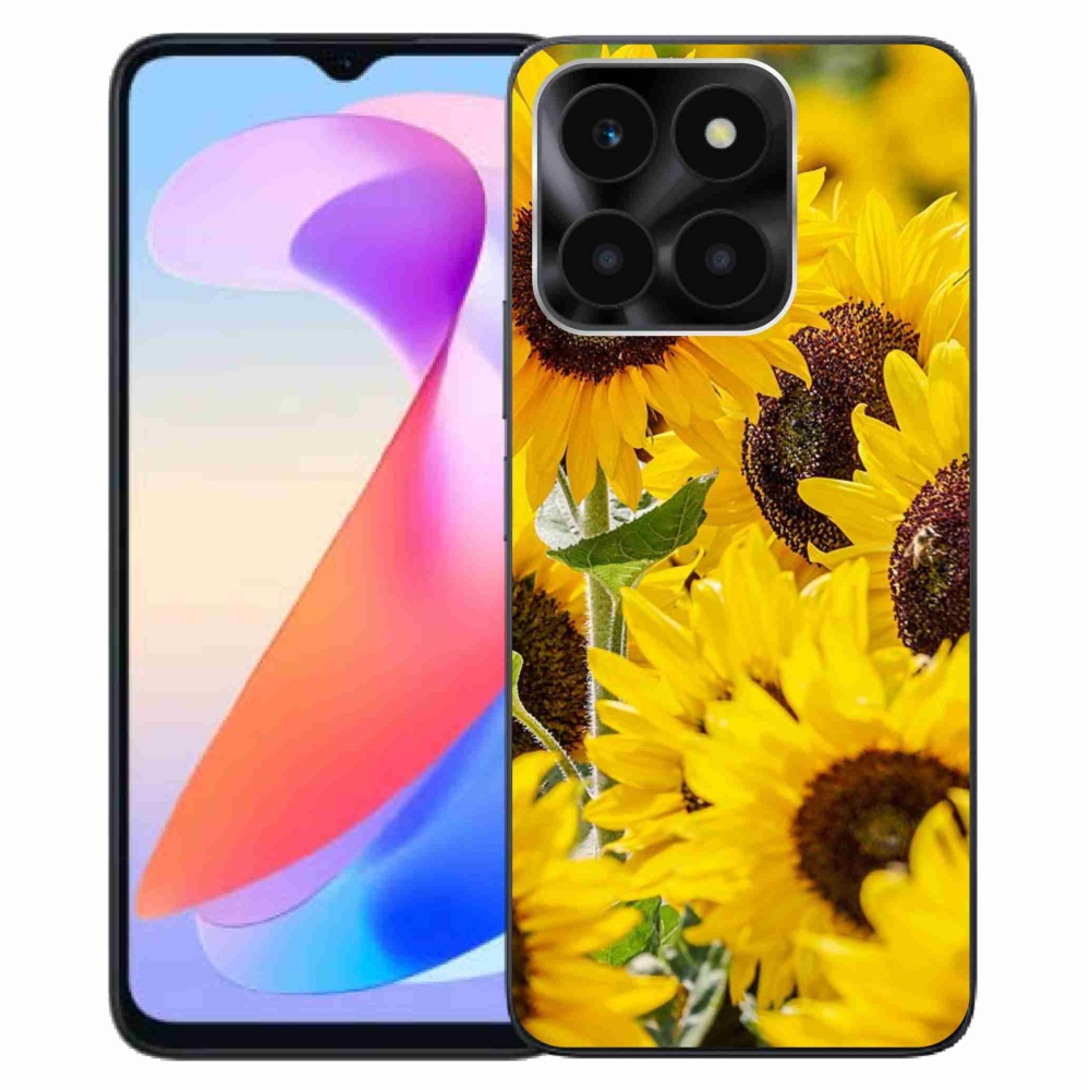 Gelový kryt mmCase na Honor X6a - slunečnice