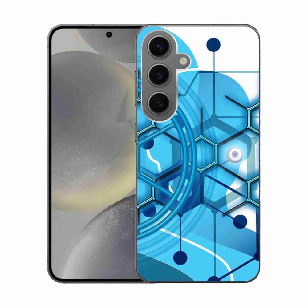 Gelový kryt mmCase na Samsung Galaxy S24 - abstraktní vzor 2