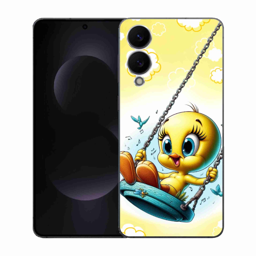 Gelový kryt mmCase na Samsung Galaxy S25 Edge - tweety