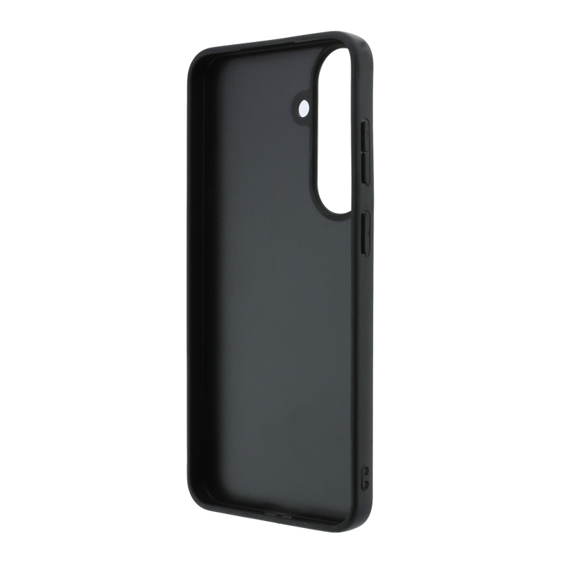 Guess PU 4G Metal Logo Zadní Kryt pro Samsung Galaxy S26 FE Black