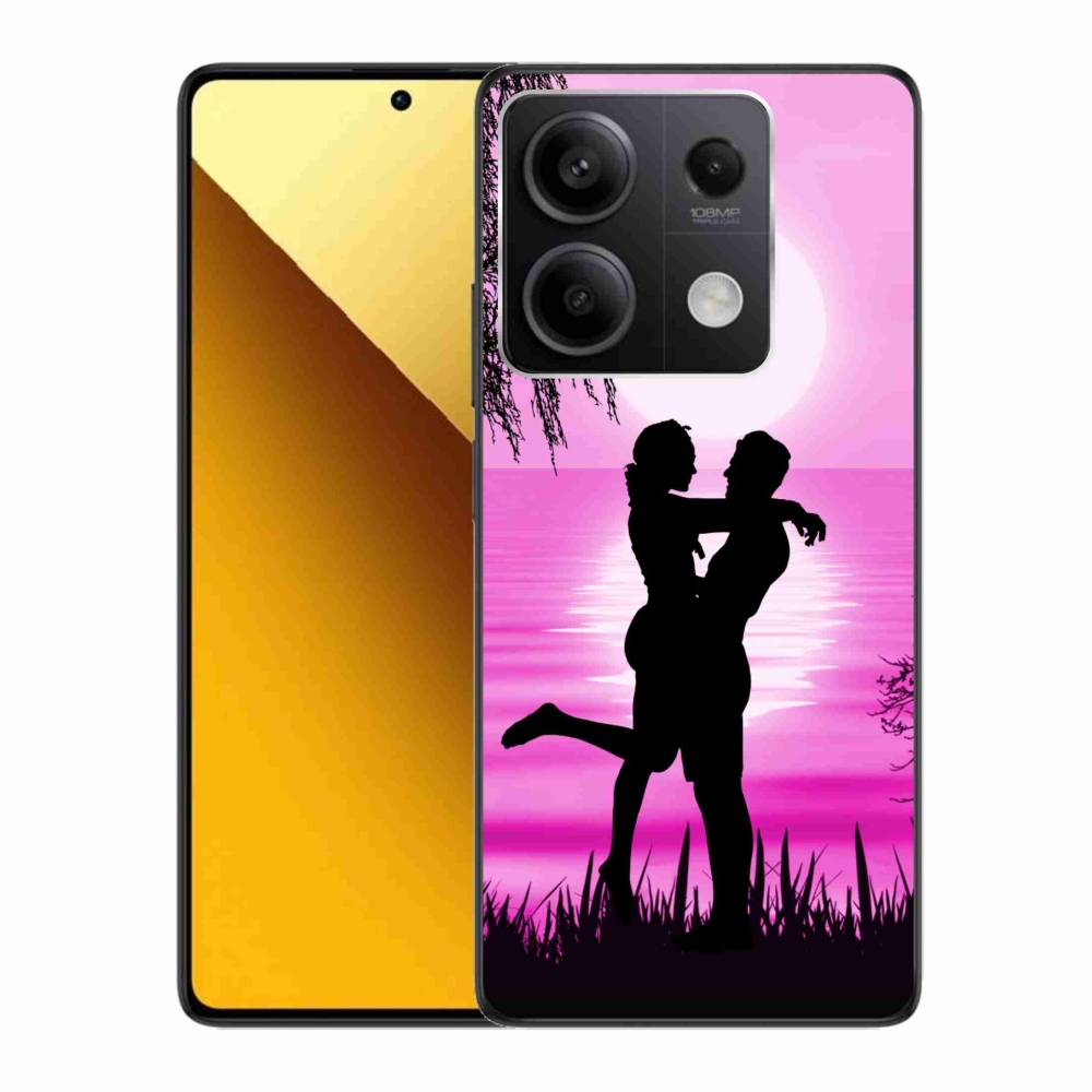 Gelový obal mmCase na Xiaomi Redmi Note 13 5G - západ slunce