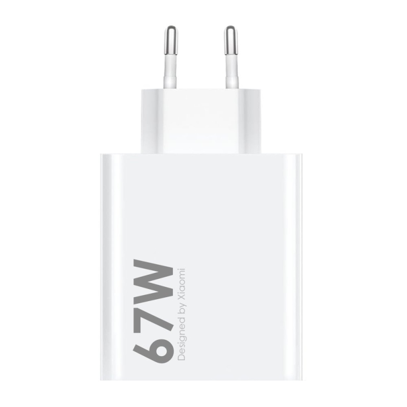 Xiaomi MDY-14-EW USB-A 67W Cestovní Nabíječka White (Bulk)