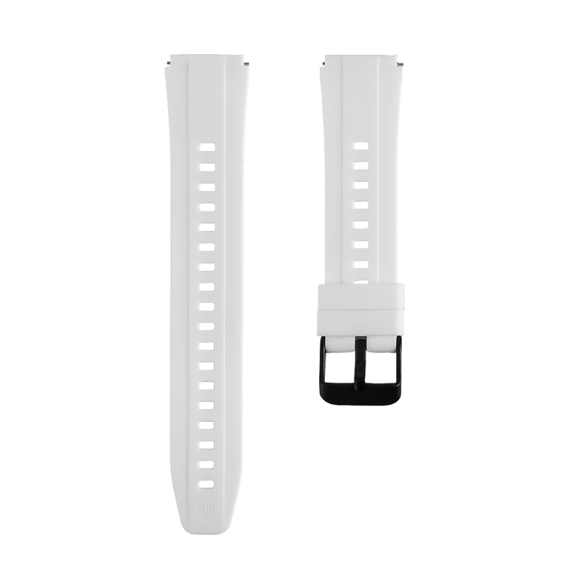 Tactical Quick Release Silikonový Řemínek 18mm White