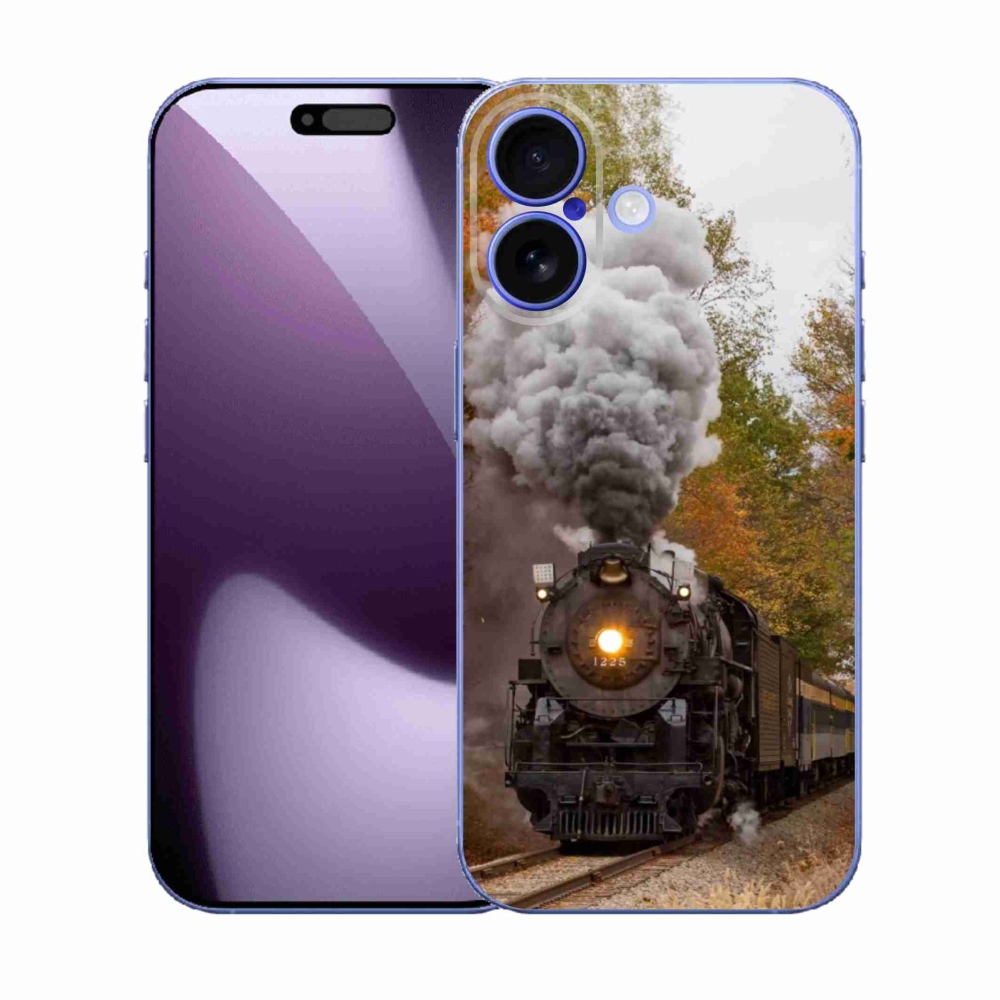 Gelový kryt mmCase na iPhone 17 - vlak 1
