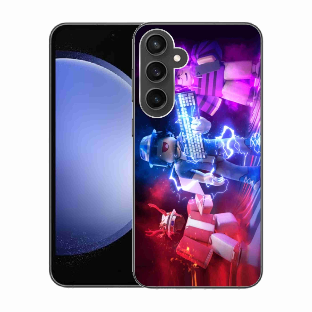 Gelový kryt mmCase na Samsung Galaxy S23 FE - roblox