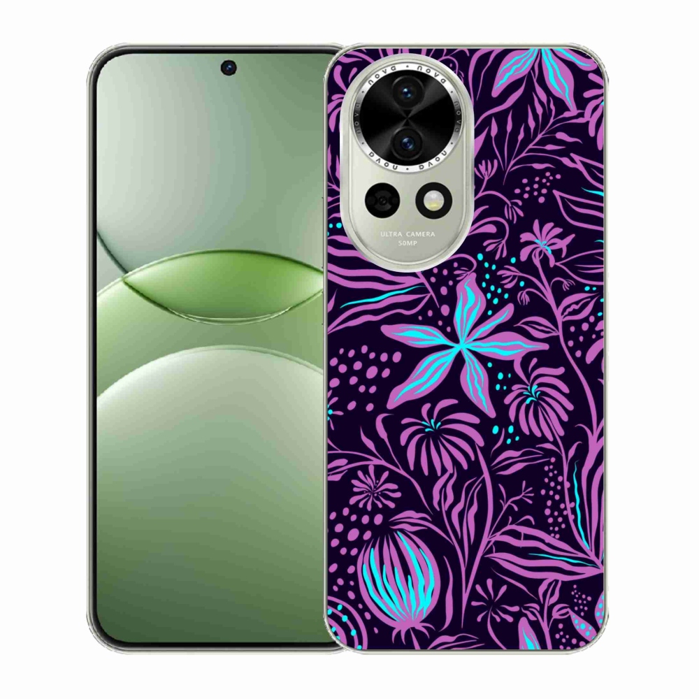 Gelový kryt mmCase na Huawei Nova 13 5G - květiny 2