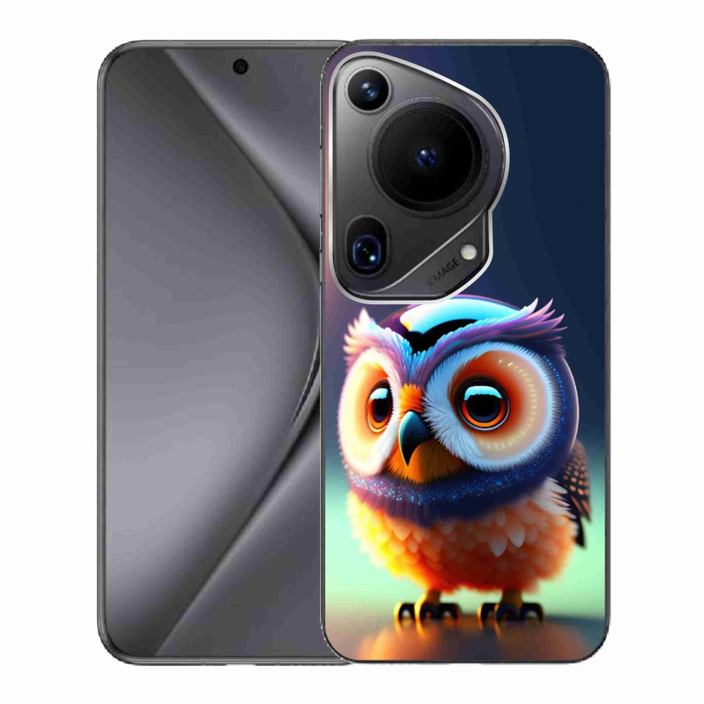 Gelový kryt mmCase na Huawei Pura 70 Ultra - sovička