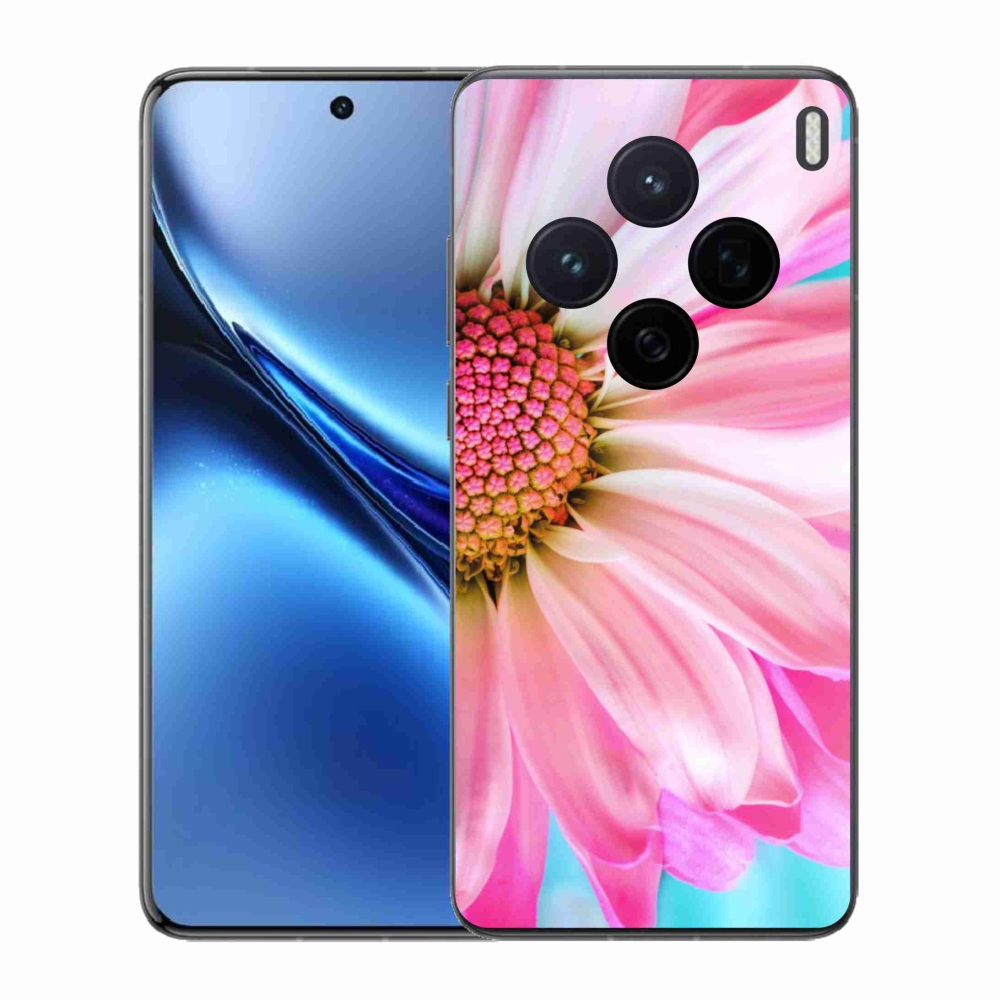 Gelový kryt mmCase na Vivo X200 5G - růžová květina