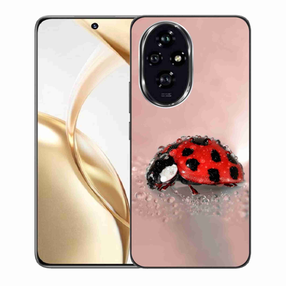 Gelový kryt mmCase na Honor 200 5G - beruška