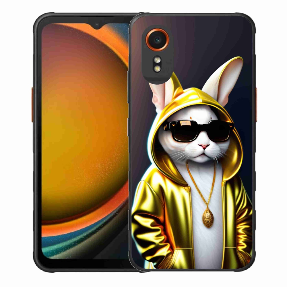 Gelový kryt mmCase na Samsung Galaxy Xcover 7 - kočka boss