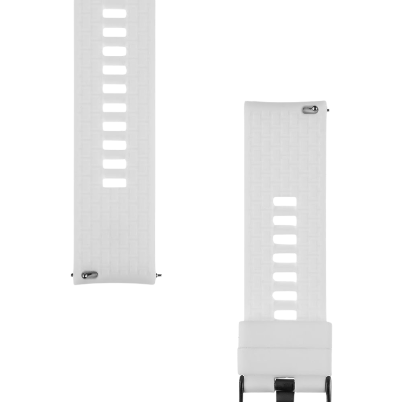 Tactical Quick Release Silikonový Řemínek 24mm White