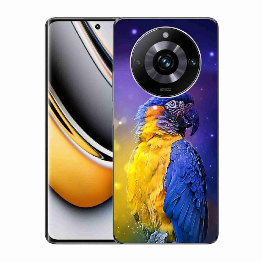 Gelový obal mmCase na Realme 11 Pro/11 Pro+ - papoušek ara 1