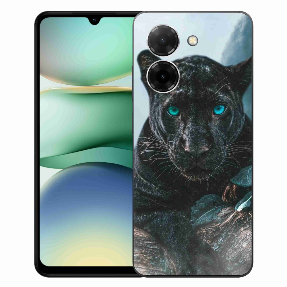 Gelový kryt mmCase na Xiaomi Redmi A5 (173.45x79.35x8.45mm) - černý panter