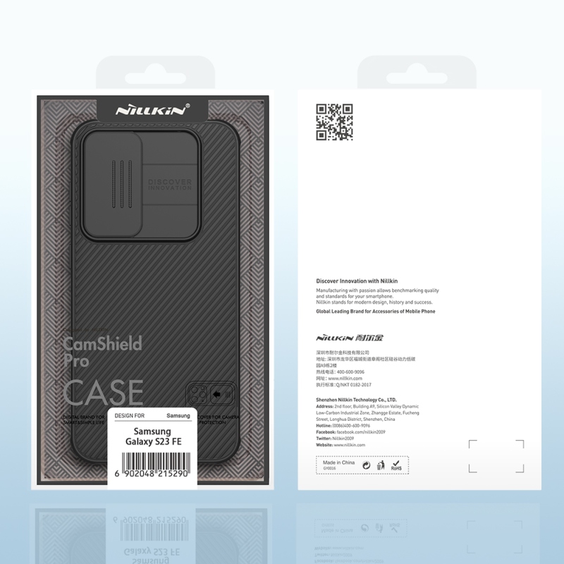 Nillkin CamShield PRO Zadní Kryt pro Samsung Galaxy S23 FE Black