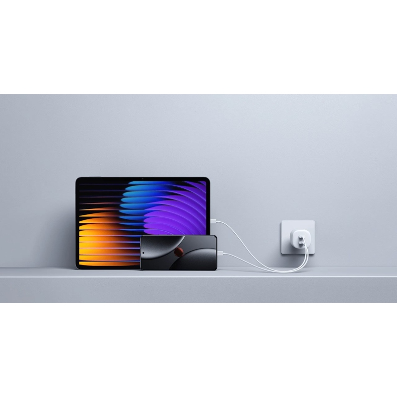 Xiaomi MDY-19-EG 2xUSB-C 45W Nano Turbo Cestovní Nabíječka White