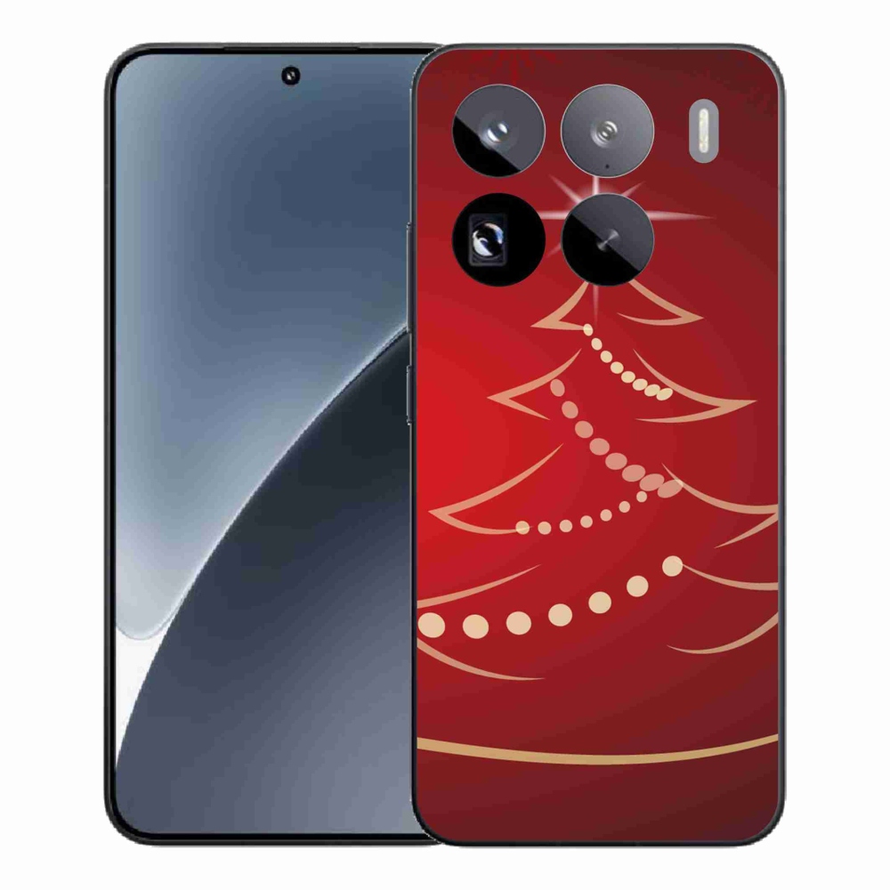 Gelový kryt mmCase na Xiaomi 15 Pro - kreslený vánoční stromek