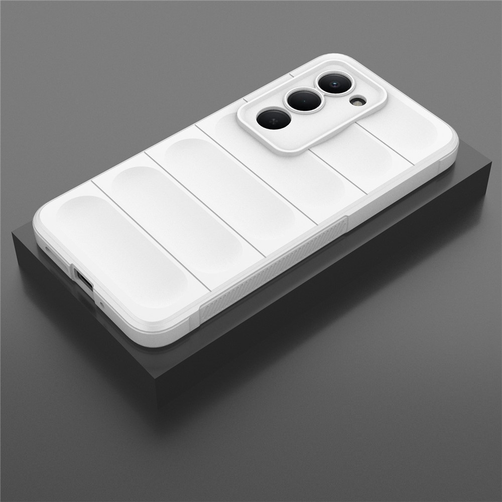 Rugg odolný gelový obal na Xiaomi Redmi 15 4G (171mm) - bílý
