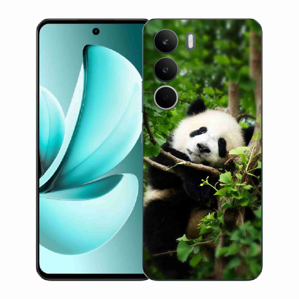 Gelový kryt mmCase na Realme C71 - panda