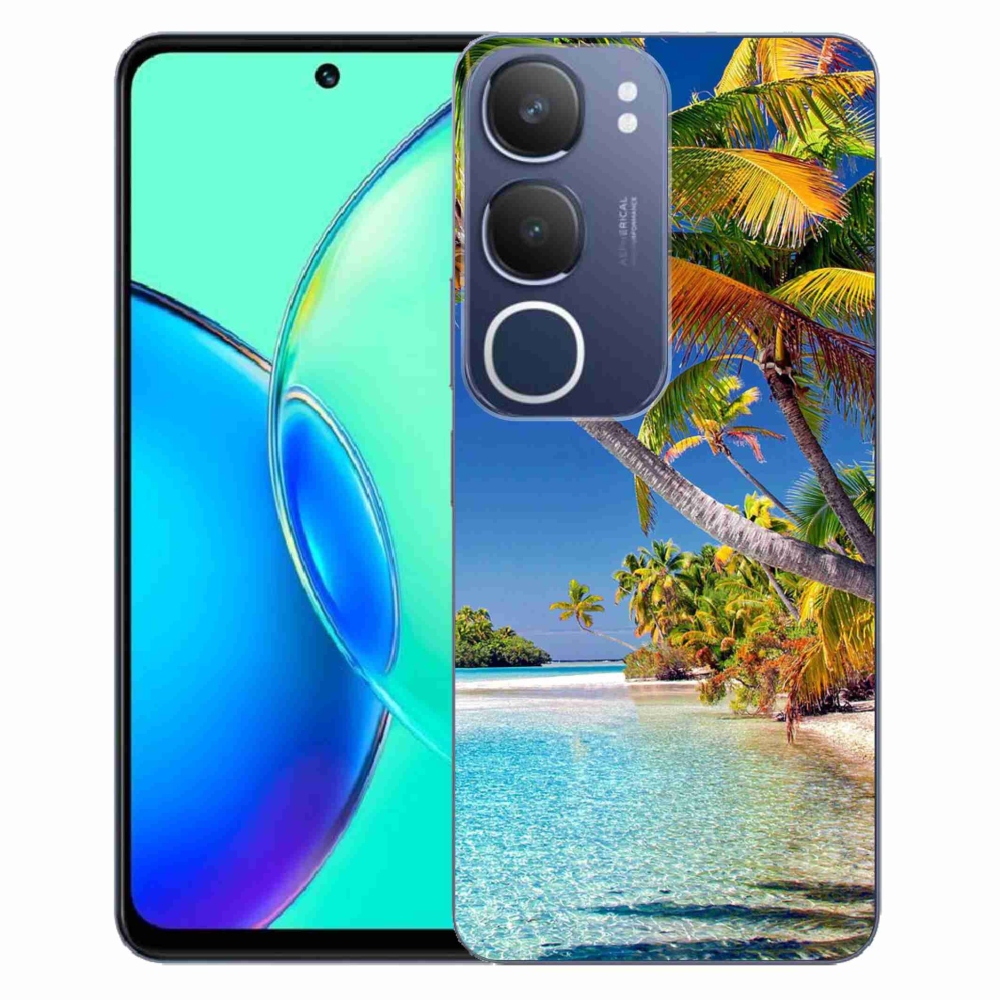 Gelový kryt mmCase na Vivo Y19s - mořská pláž