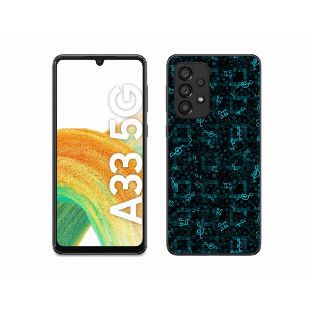 Gelový kryt mmCase na Samsung Galaxy A33 5G - noty 1