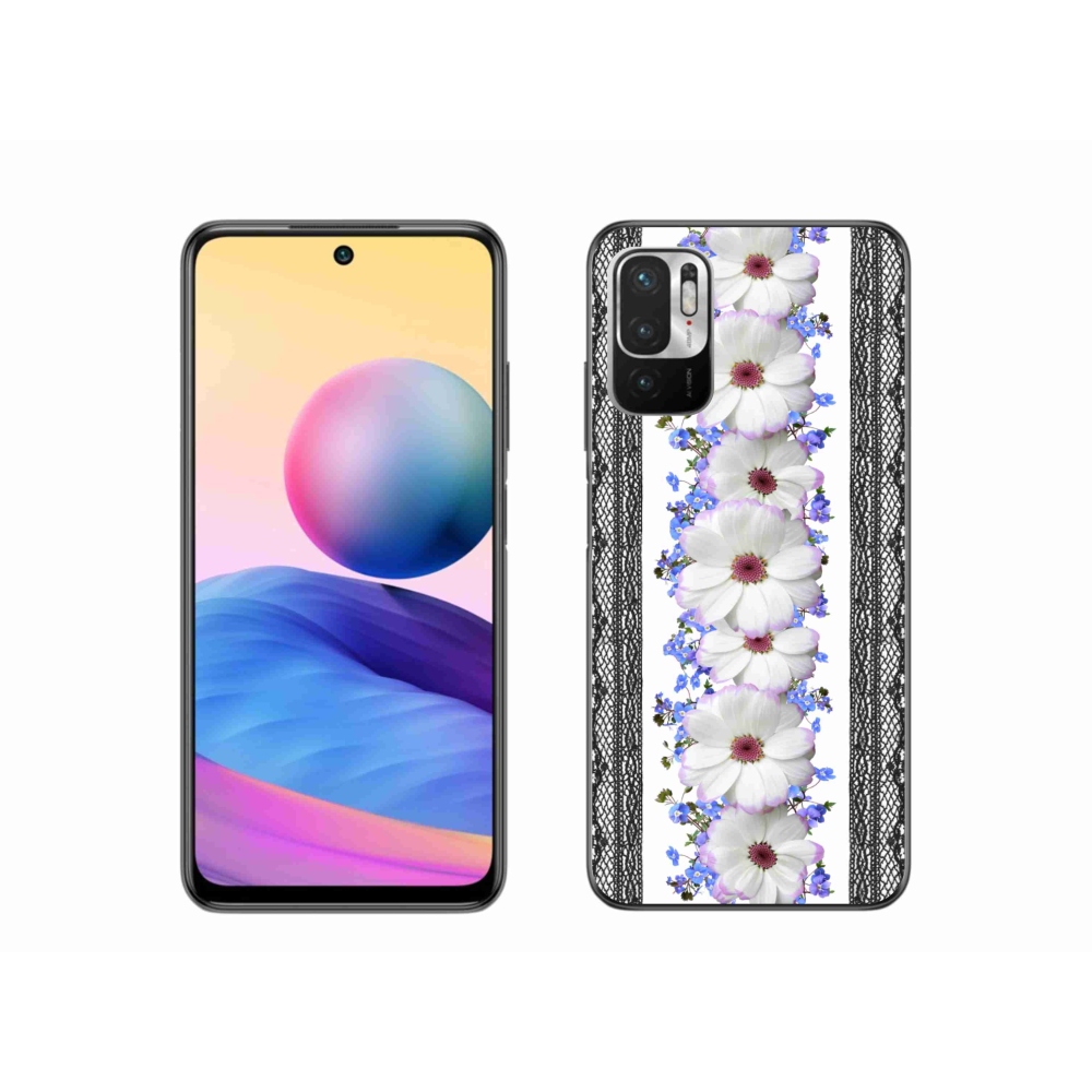 Gelový kryt mmCase na Xiaomi Poco M3 Pro/5G - květiny 8