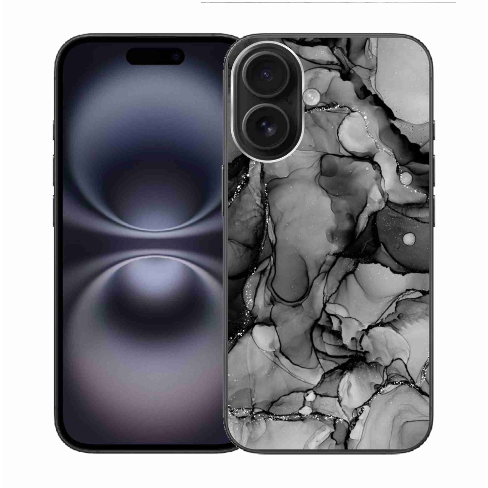 Gelový kryt mmCase na iPhone 16 - abstraktní motiv 5
