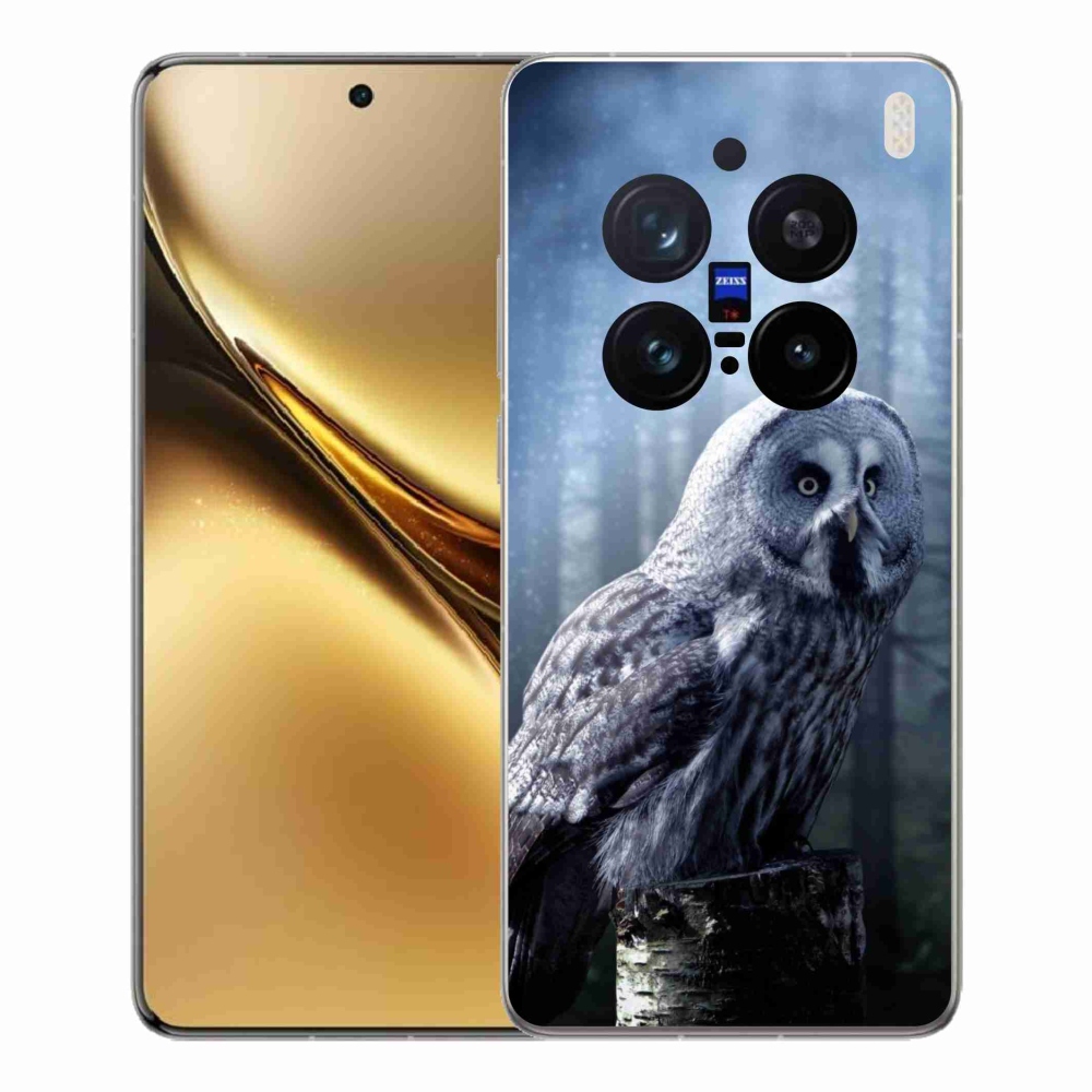 Gelový kryt mmCase na Vivo X200 Pro 5G - sova