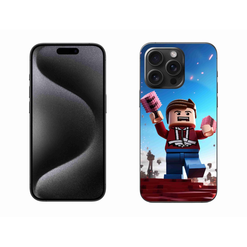 Gelový kryt mmCase na iPhone 15 Pro Max - roblox 2