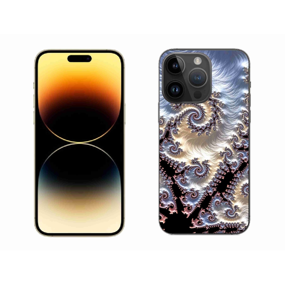 Gelový kryt mmCase na iPhone 14 Pro Max - abstraktní motiv 22