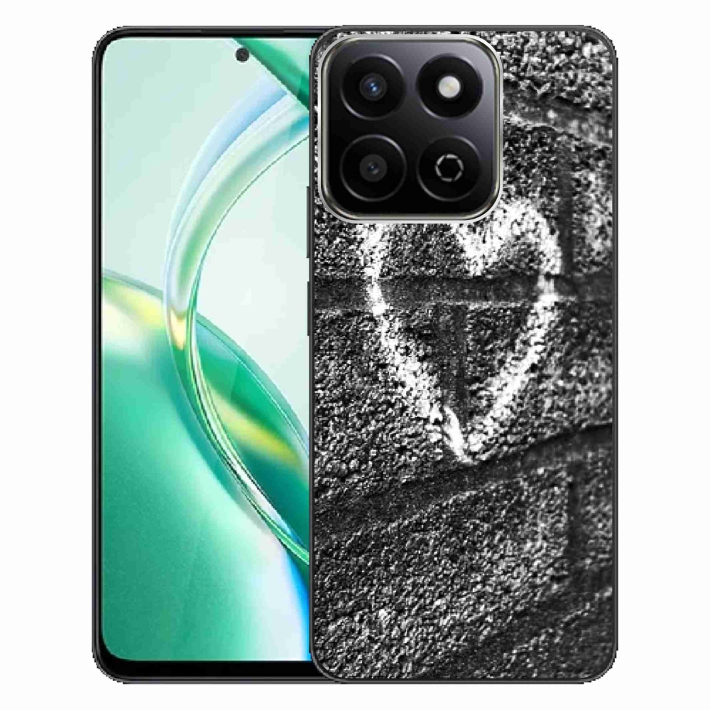 Gelový kryt mmCase na Honor 200 Smart 5G - srdce na zdi