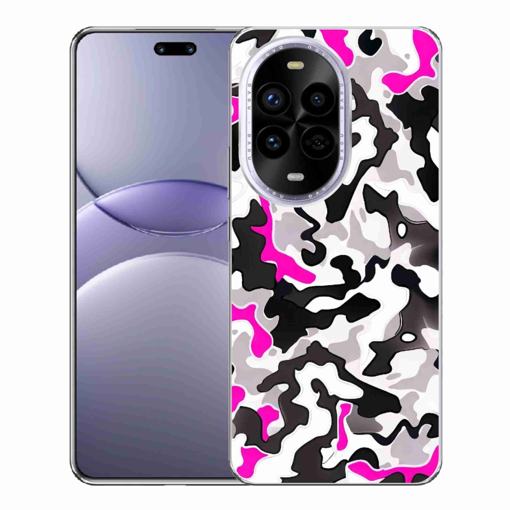 Gelový kryt mmCase na Huawei Nova 13 Pro 5G - maskáčový vzor 5