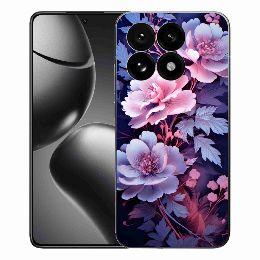 Gelový kryt mmCase na Xiaomi 15T - květiny 11