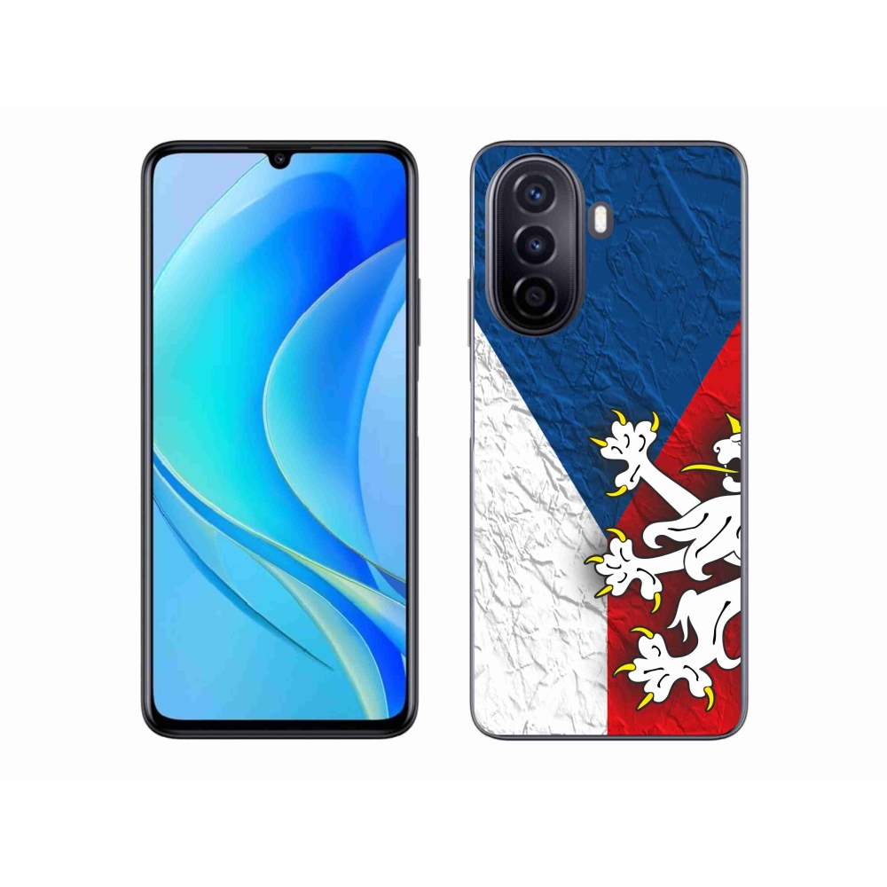Gelový kryt mmCase na Huawei Nova Y70 - česká vlajka 1