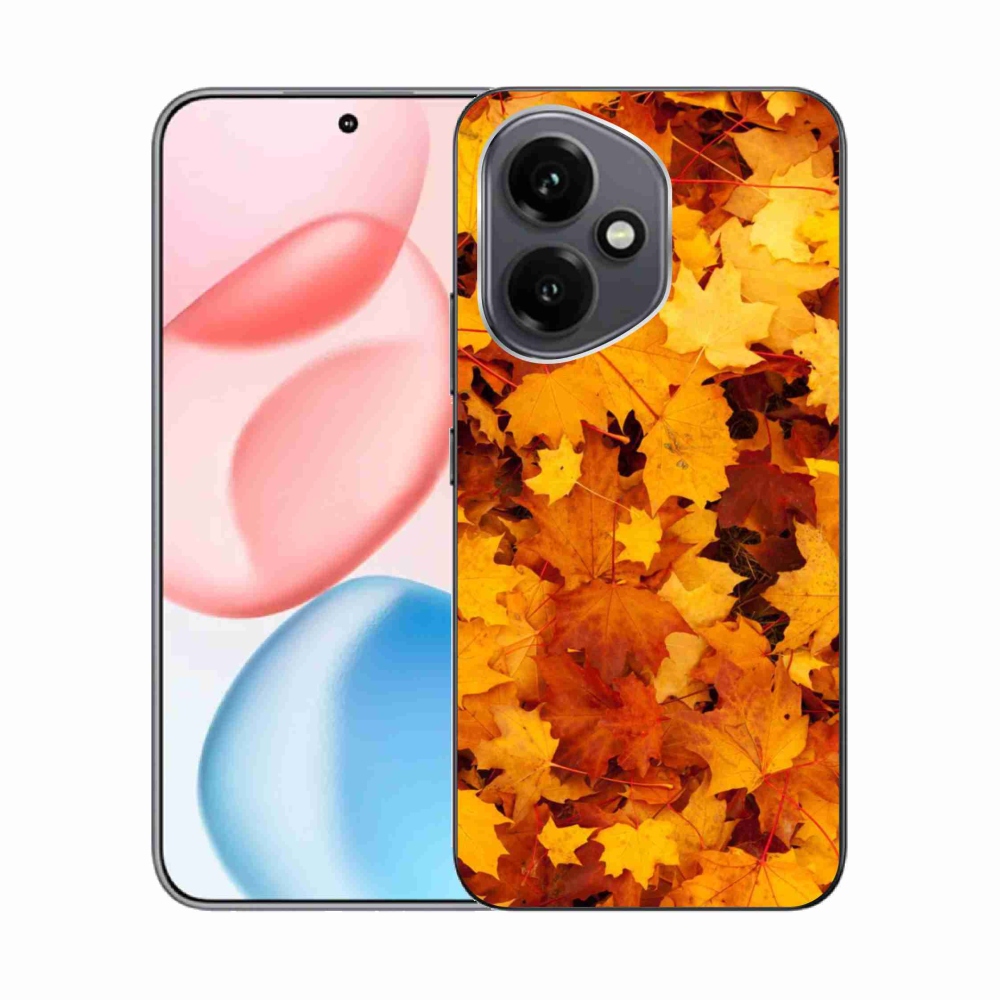 Gelový kryt mmCase na Honor 400 - javorové listy