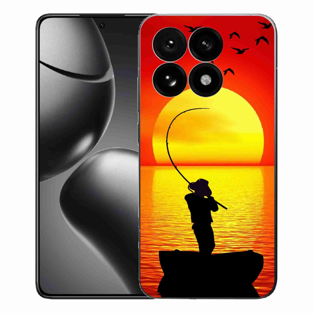 Gelový kryt mmCase na Xiaomi 15T - rybaření