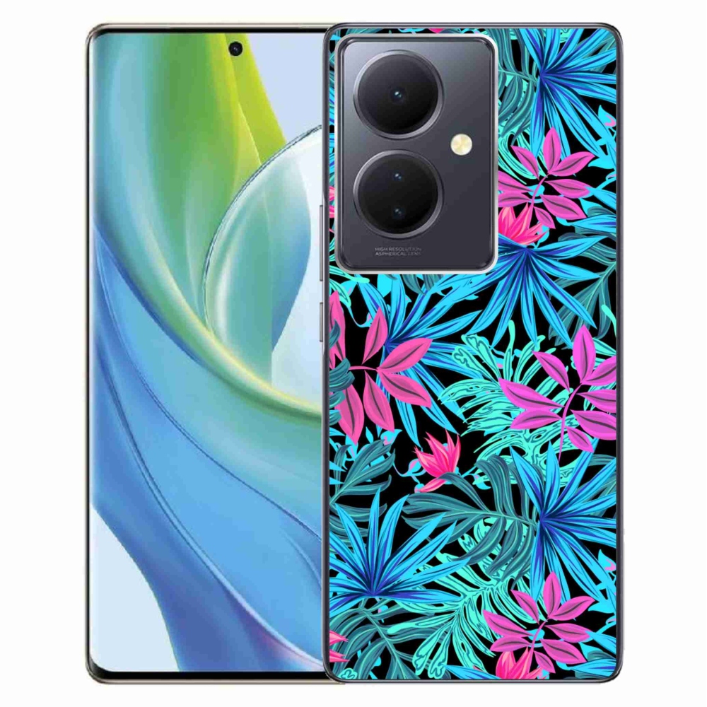 Gelový kryt mmCase na Vivo V29 Lite 5G - květiny 3