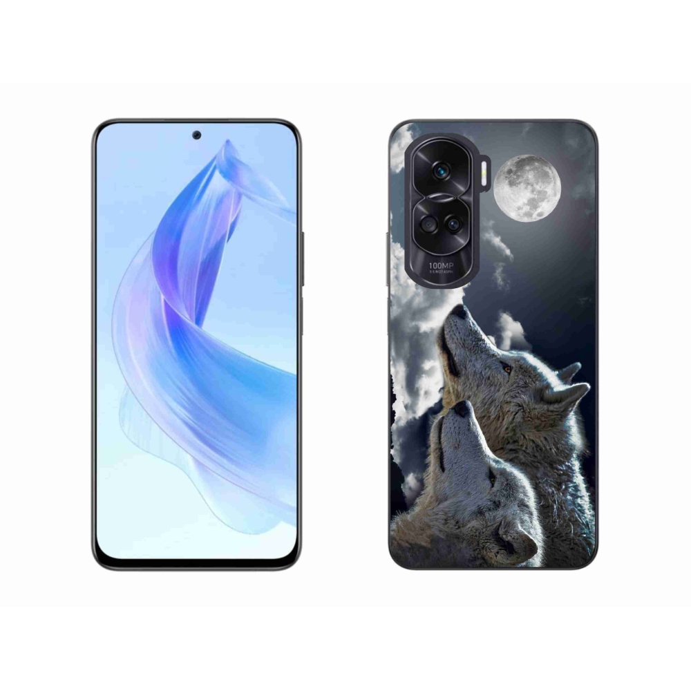 Gelový kryt mmCase na Honor 90 Lite - vlci