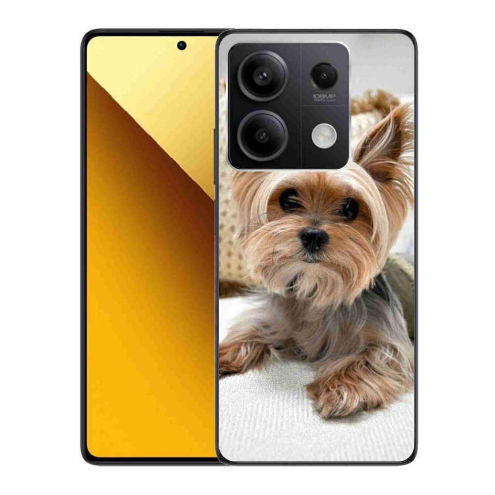 Gelový obal mmCase na Xiaomi Redmi Note 13 5G - jorkšír 5