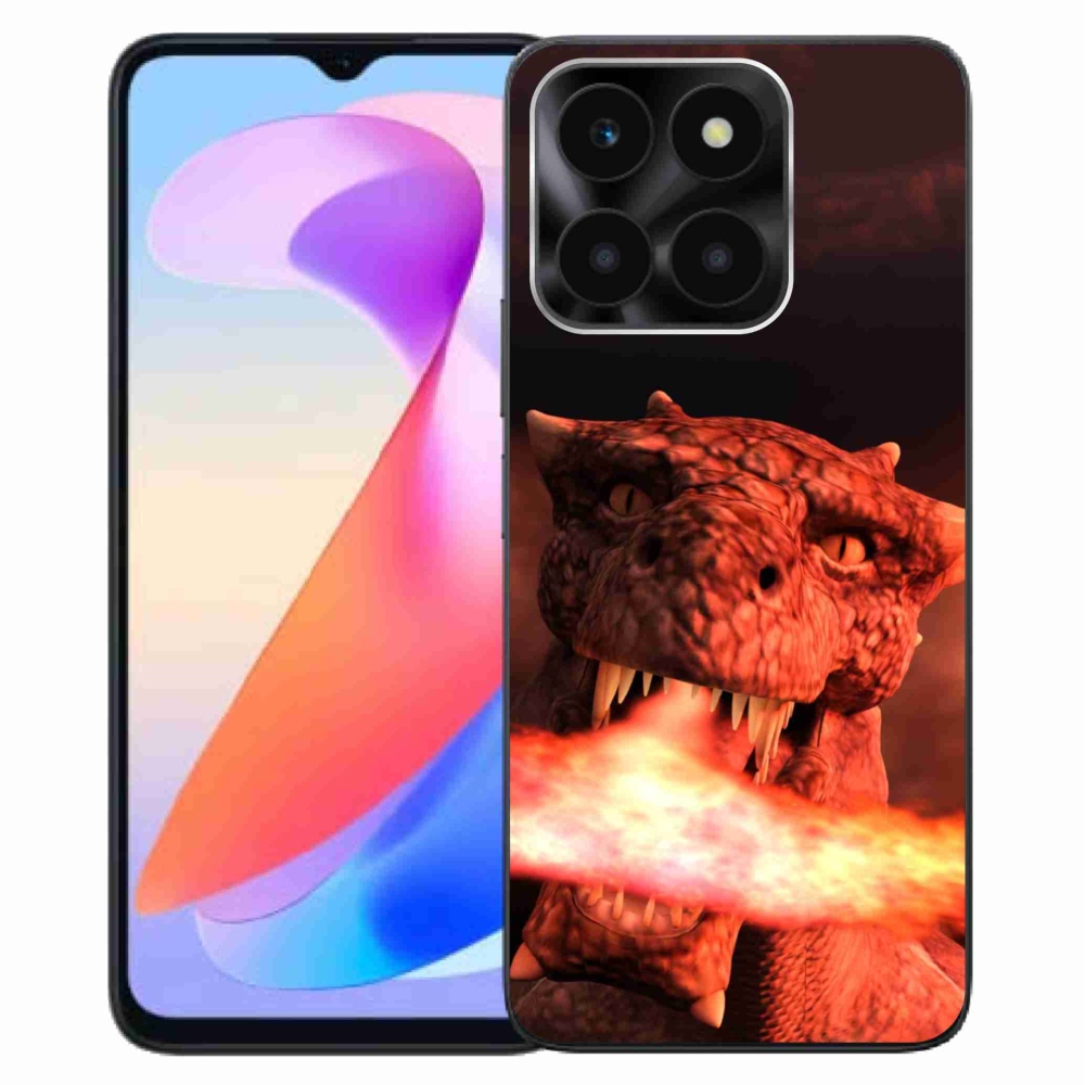 Gelový kryt mmCase na Honor X6a - drak