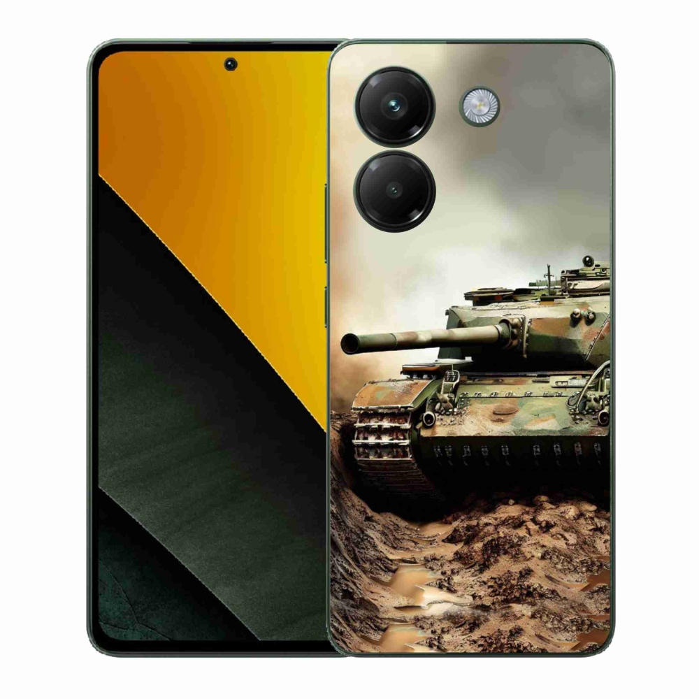 Gelový kryt mmCase na Xiaomi Poco M7 Pro 5G - tank