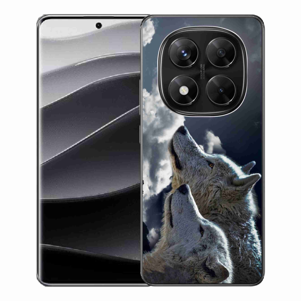 Gelový kryt mmCase na Xiaomi Redmi Note 14 Pro 5G/Poco X7 5G - vlci