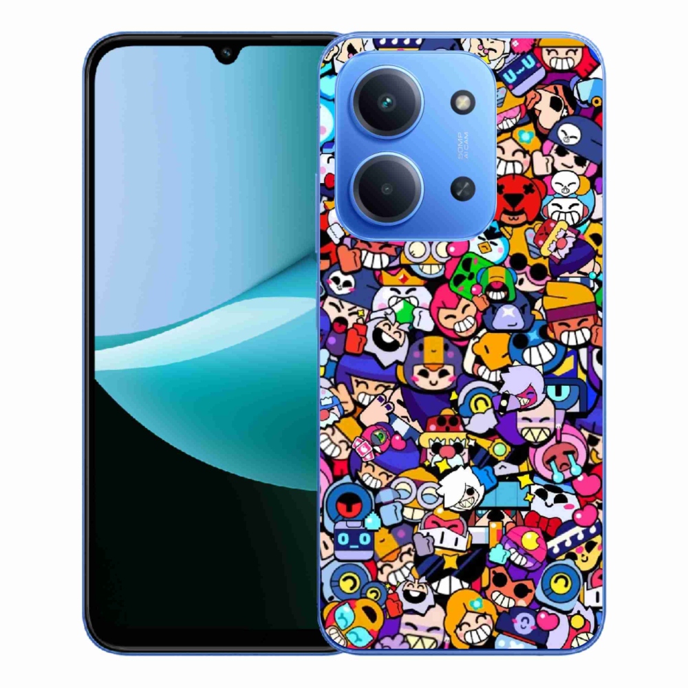 Gelový kryt mmCase na Xiaomi Redmi 15C 4G/5G (173mm) - brawl stars 2