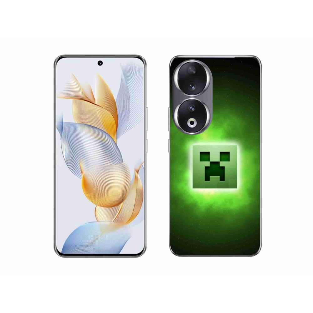 Gelový kryt mmCase na Honor 90 - minecraft