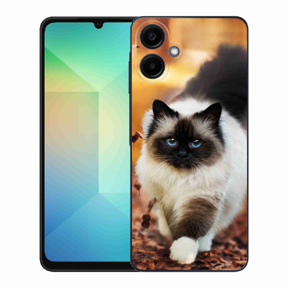 Gelový kryt mmCase na Samsung Galaxy A06 4G - kočka