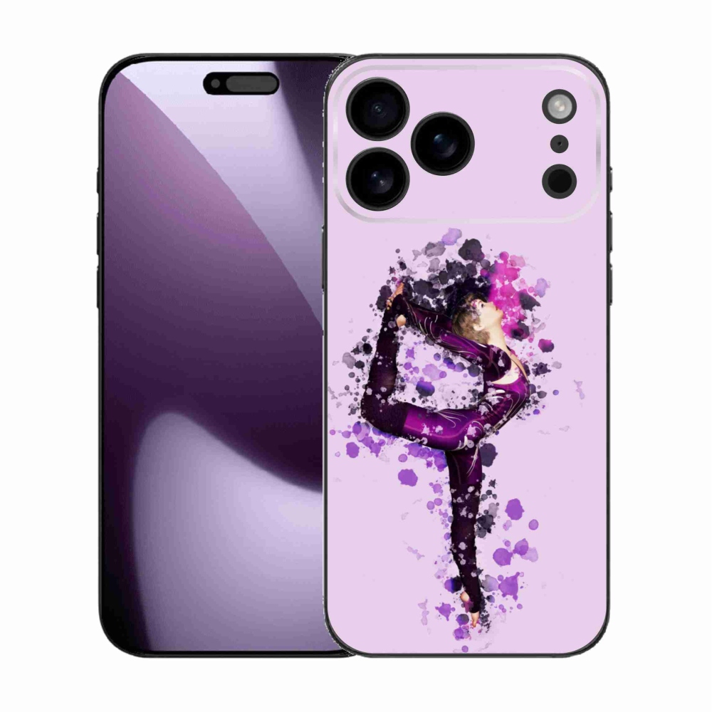 Gelový kryt mmCase na iPhone 17 Pro Max - baletka